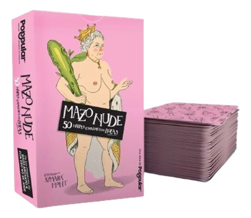 Mazo Argento Nude Juego Cartas Adultos -  Poppular - P3