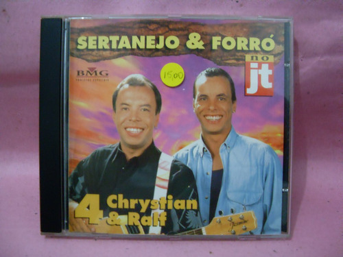 Cd Chrystian & Ralf - Sertanejo & Forró 4   