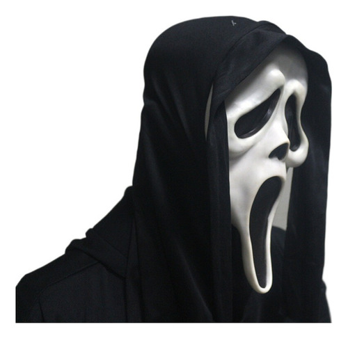 Máscara De Terror Con Cara De Fantasma Para Adultos