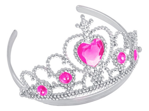 Tiara De Cristal De La Corona De Princesa Reina De Juguete N