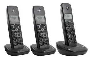 Telefone Motorola Sem Fio 1base + 2 Ramais Dect 6.0 500id-3