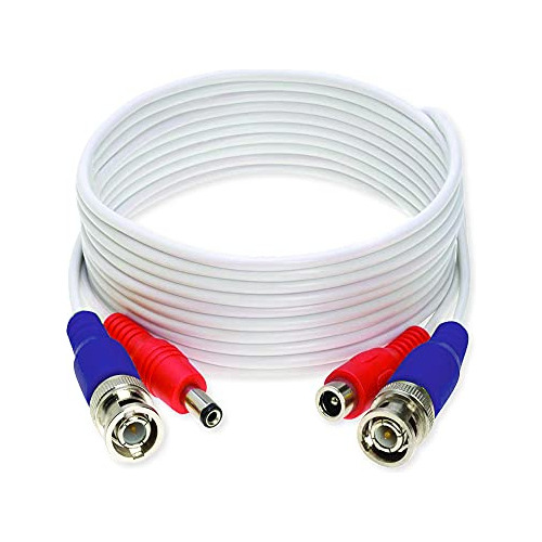 Cable Siamés Rg59 Bnc Alimentacion Prefabricado Tvi Ahd Cvi