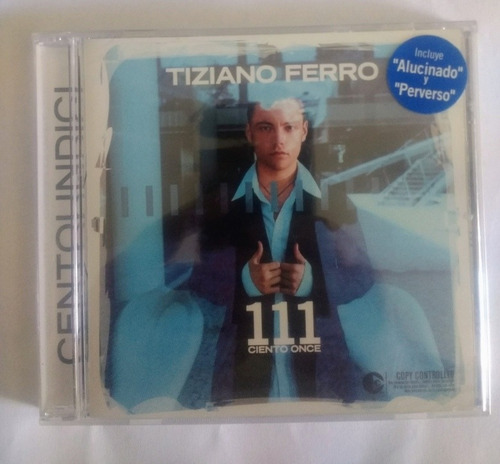 Tiziano Ferro Ciento Once 111 Cd Original  