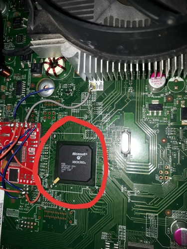 Xbox 360 Chipeada Desarmada..