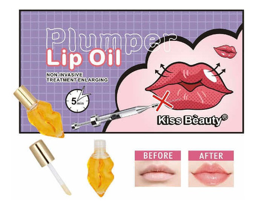 Brillo Labial Plumping Engrosador Voluminizador De Labios