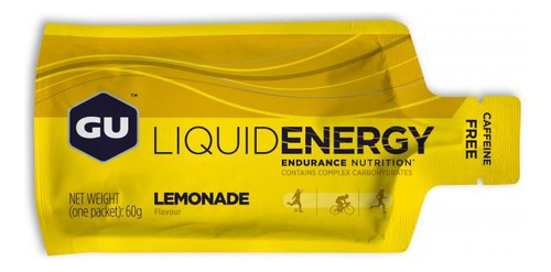 Gel Gu Liquid Liquido Energy Ciclismo Running Avant Sabor Lemonade