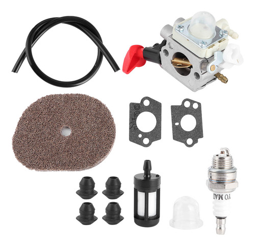 Conjunto De Limpador De Filtro De Carburador Para Fs50 Fs56