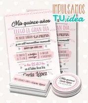 Comprar Diseño De Invitación Cumple De 15 Para Imprimir