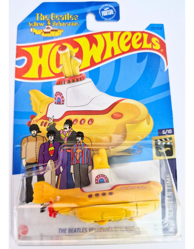 Hot Wheels Beatles The Yellow Submarine Carro De Coleccion 
