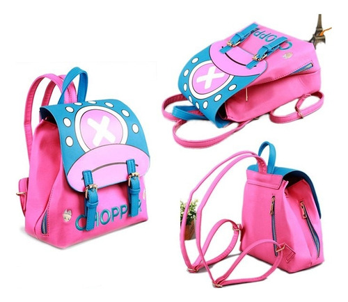 Mochila Kawaii Anime De Choper One Piece Importado De Asia