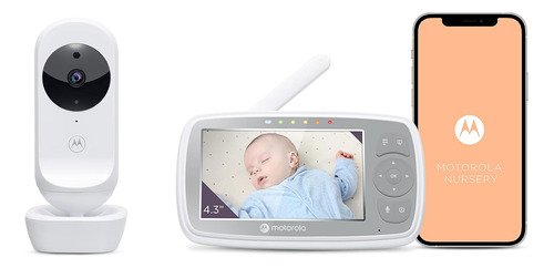 Motorola Baby Ease 44 Connect - Wi-fi Babyphone Con Cámara -