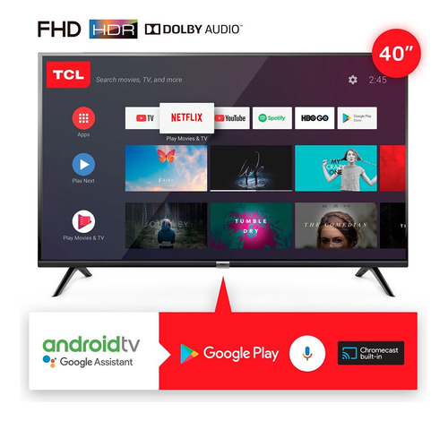 Tv S-mart Tcl 40 Pulgadas