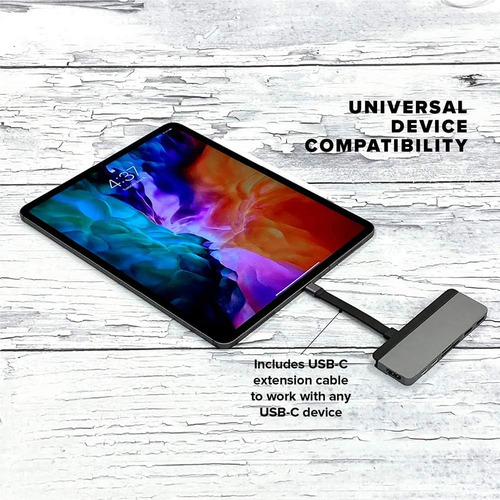 Hub Usb C Hyperdrive, Adaptador De Doble Concentrador Mac Ti