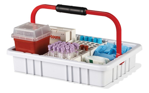 Caja Recolectora Para Toma De Muestras Con Asa