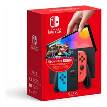 Comprar Switch Oled Neon Mario Kart 8 + 3 Meses Suscripcion Online