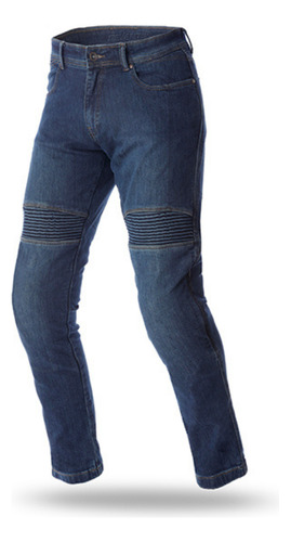 Seventy Pantalon Vaquero Moto Sd-pj6 Slim Hombre Azul Oscuro