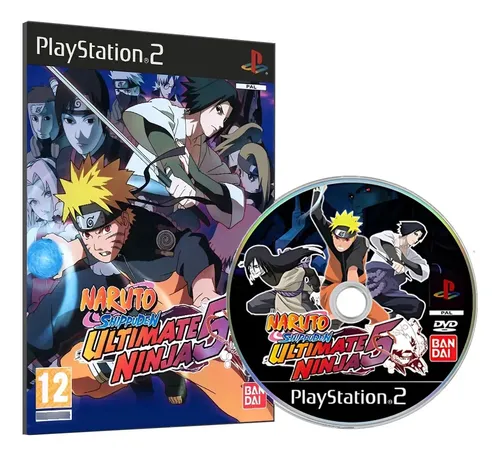 Naruto Shippuden Ultimate Ninja 5 Dublado - Playstation 2