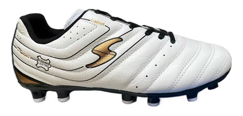 Botin Campo Futbol 11 Diportto Cuero Vacuno Base Cosida Dep