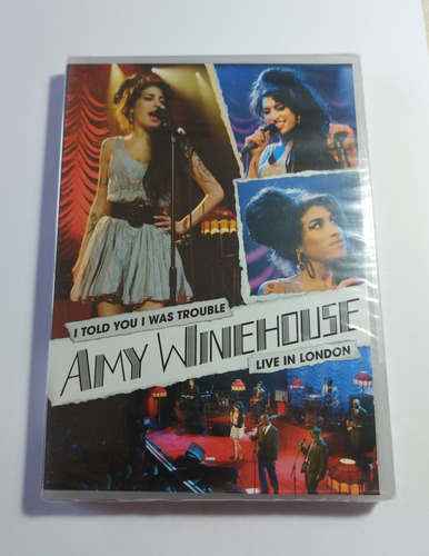 Dvd Amy Winehouse I Told You I Was Trouble Live In London