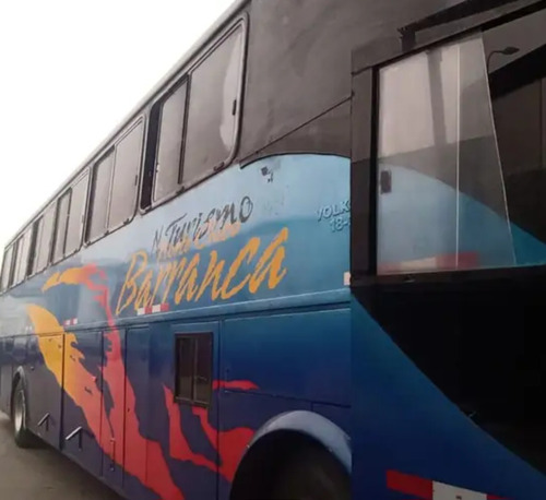 Bus Interprovincial Volswagen, Con Ruta, En Buen Estado 