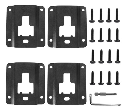 Soporte De Panel De Amarre Para Caja De Camión, 4 Piezas, Pa