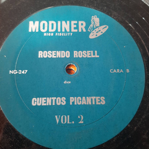 Sin Tapa Disco Rosendo Rosell Cuentos Picantes Vol 2 M0