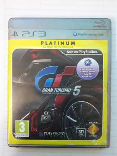 Gran Turismo 5 Edicion Platinum - Fisico - Ps3