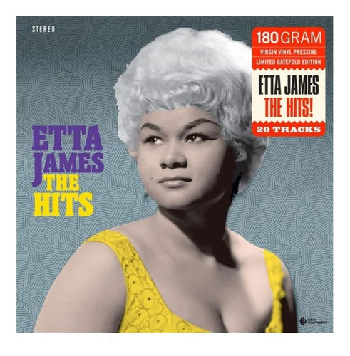 Lp Capa Dupla Etta James The Hits Lacrado Europeu