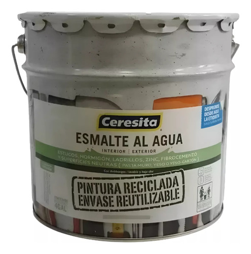 Esmalte Al Agua Ceresita Beige Tineta 4gl