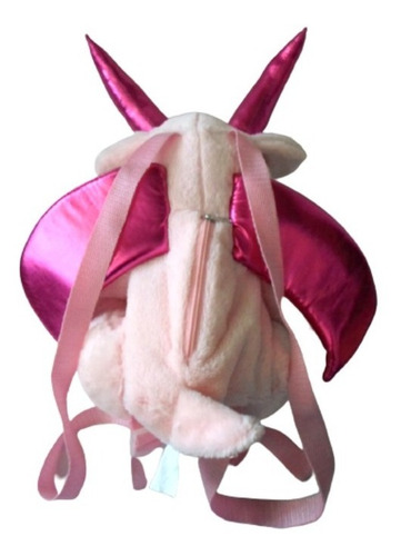 Peluche Mochila Baphy (baphomet Kawaii) Version Rosa