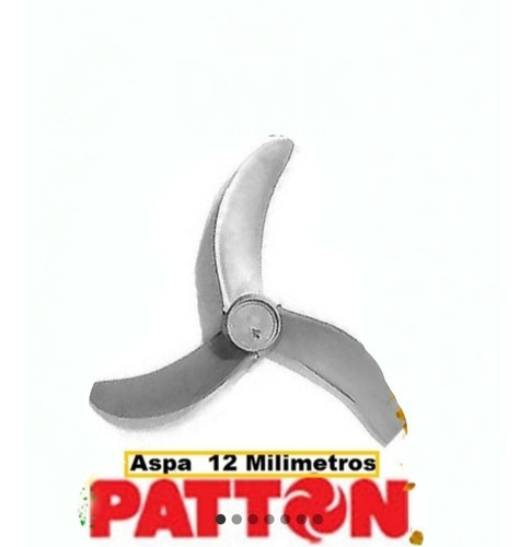 Aspa Ventilador Patton 12 Milimetros