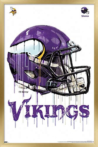 Trends International Nfl Minnesota Vikings - Drip Helmet 20