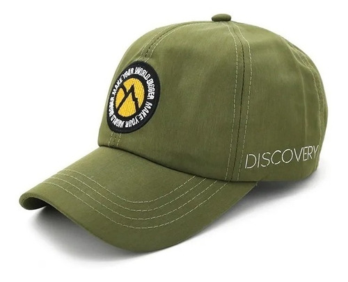 Gorra Curva Discovery Mujer Hombre Tira Ajustable Regulable