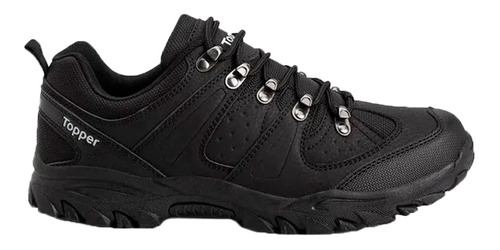 Zapatillas Topper Outdoor Hombre Il Negro Monocromo Cli