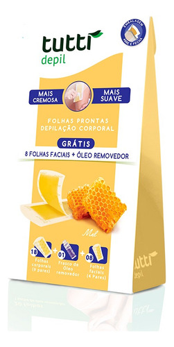 Folhas Prontas Corporal Tutti Mel 9 Pares