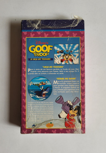 Goof Troop - A Turma Do Pateta - Fita Vhs (lacrado)