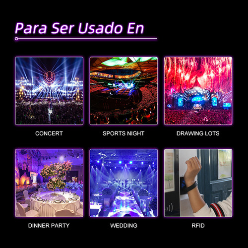 60 Pack Regalos De Recuerdo De Boda Pulsera Led Con Control