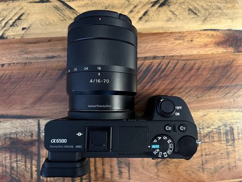 Sony Alpha 6500 Ilce-6500 Con Lente Zeiss 4/16-70