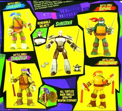 Tortugas Ninja Gigante Turtles Battleshell Raphael N.u.e.v. (Usado)