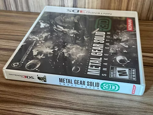 Jogo Metal Gear Solid Snake Eater Original - 3DS - Sebo dos