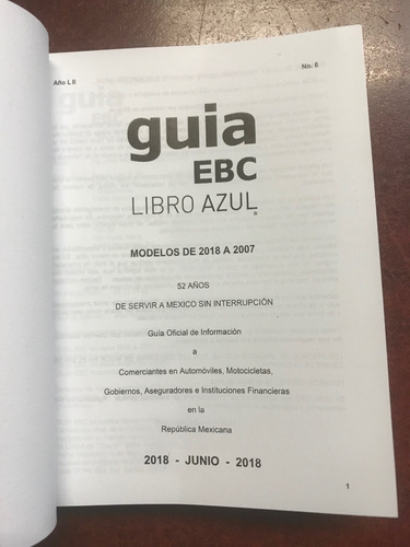 Libro Azul Guia Ebc Edicion Abril 2025 Envio Incluido
