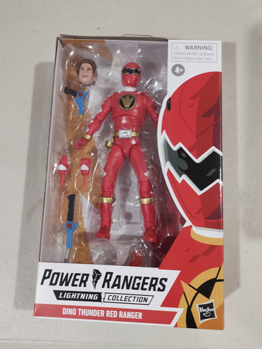 Power Rangers Lightning Collection Dino Thunder Red Ranger