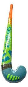 Palo Hockey Simbra Glassy 4.0 Madera Recubierto Color Naranja/verde Talle 38