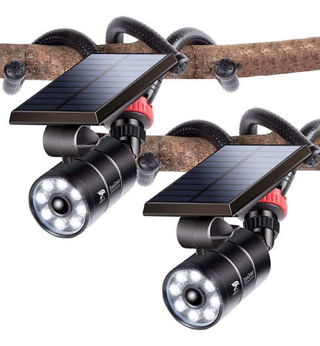 Luces Solares Para Acampar Con Sensor De Movimiento Para Ext