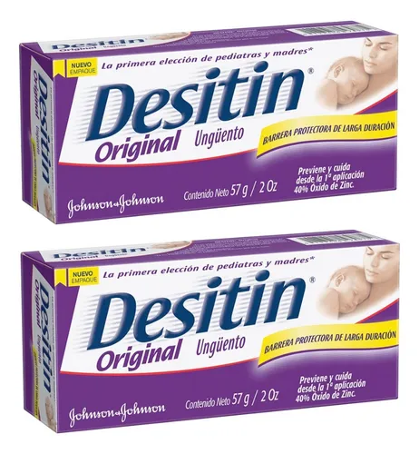 Crema Antipañalitis Desitin® Ungüento 57 Gr Pack 2 Unidades