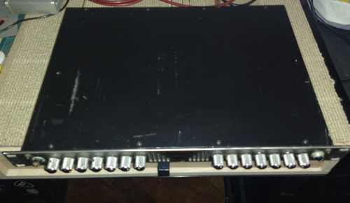 Mesa Boogie V-twin Rack Pre-amp Valvular Plateado (Usado)