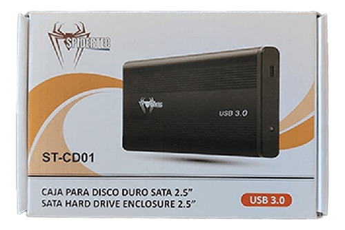 Case Enclosure Disco Duro Spidertec 2.5  Sata Usb 3.0