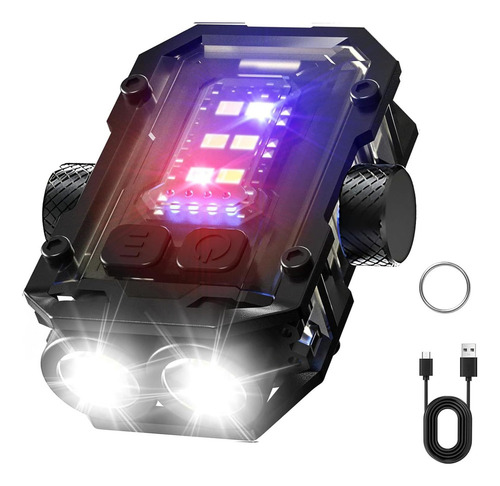 D Llavero, Linterna, Linterna De Mano, 8 Modos De Luz Led