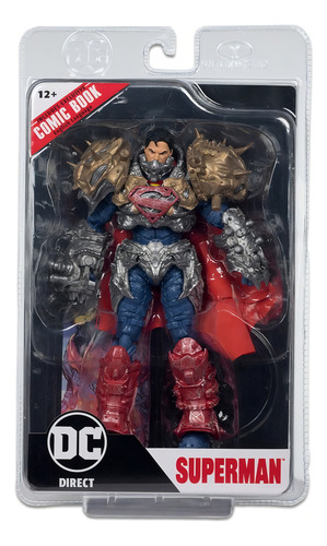 Superman Con Comic Ghosts Of Krypton Diseño Premium Armadura (Reacondicionado)