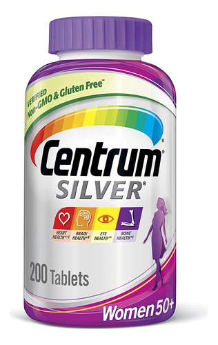 Centrum Silver Women 50+ Tabletas De Suplemento Multivitamni